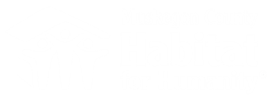 White Letter Logo - Volunteer — Muskegon County Habitat for Humanity