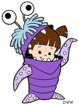 Boo Monsters Inc. Logo - Boo Monsters Inc Clipart