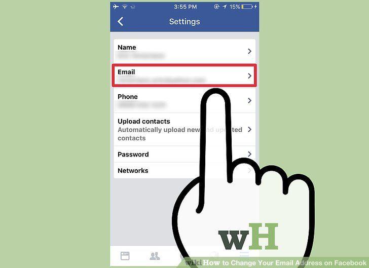 Phone email Logo - 3 Ways to Change Your Email Address on Facebook - wikiHow
