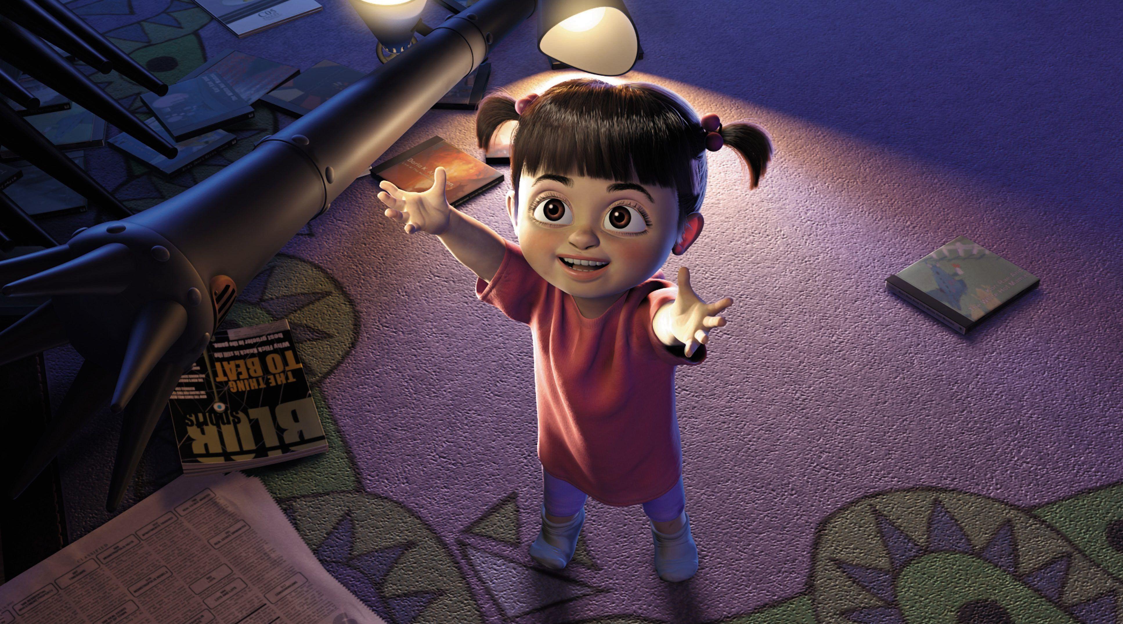 Boo Monsters Inc. Logo - Monsters Inc 3 could feature original character Boo as an adult