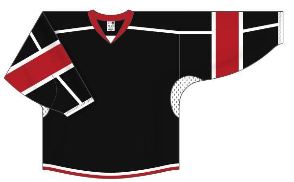 Red Black White Hockey Logo - Custom Hockey Uniforms, Custom Hockey Jerseys & Hockey Performance