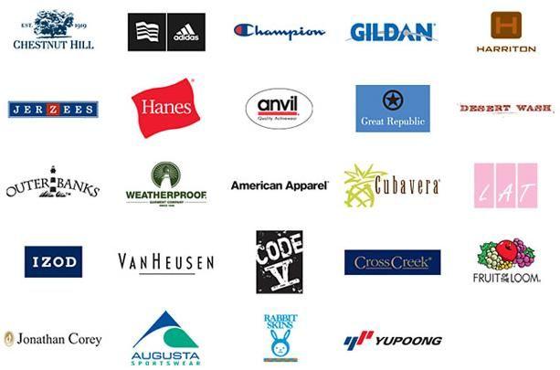American Fashion Logo - Logos Analyzed by Industry. Hugh Fox III