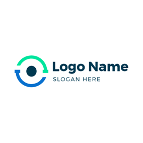 Simple Green Logo - Free Round Logo Designs. DesignEvo Logo Maker