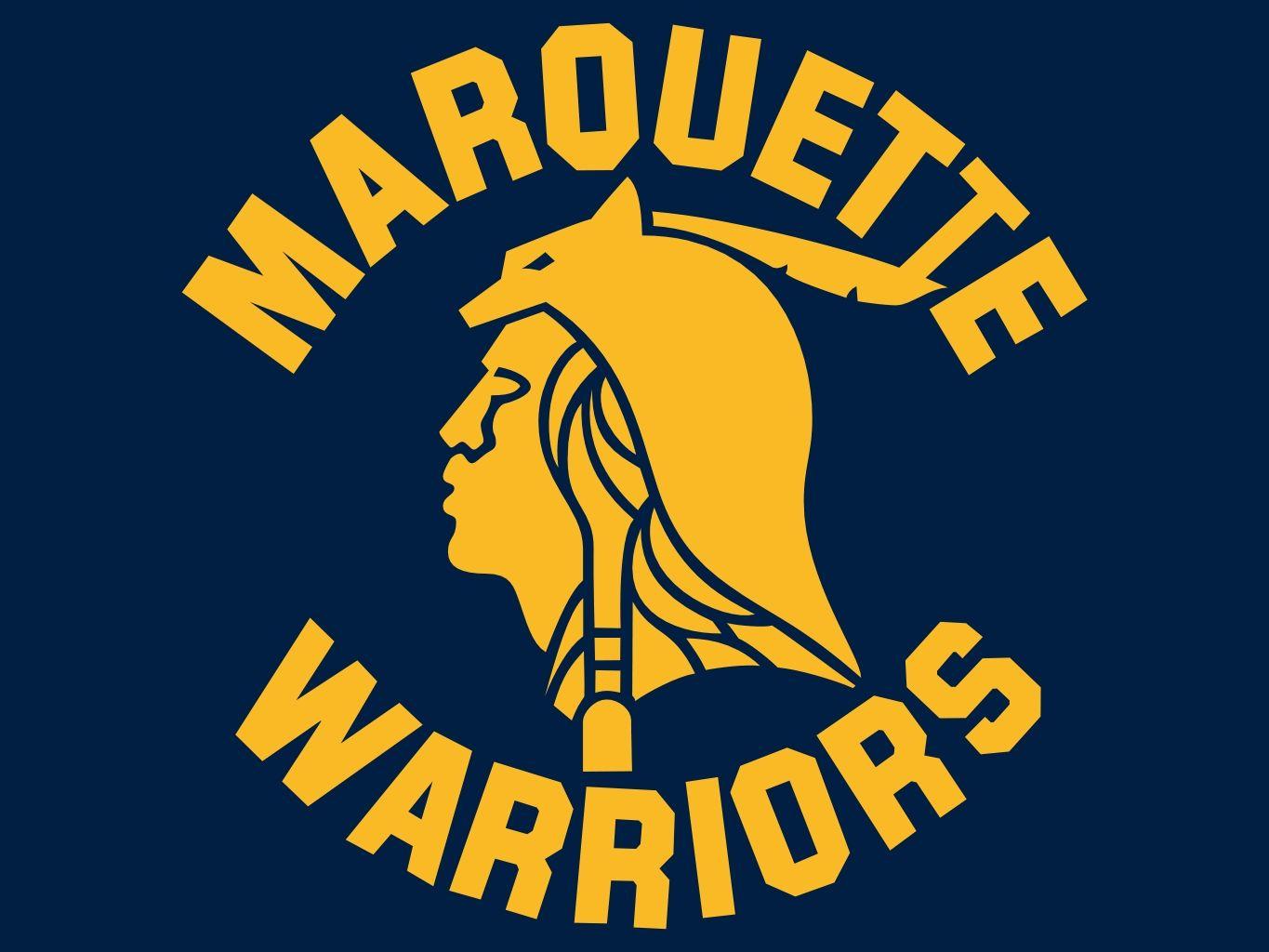 Old Marquette Logo - Marquette warriors Logos