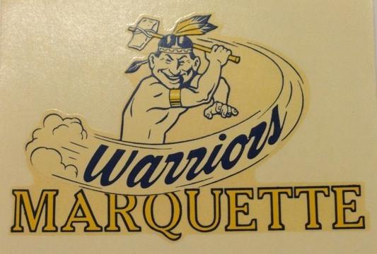 Old Marquette Logo - Vintage College Mascot Logos Logos