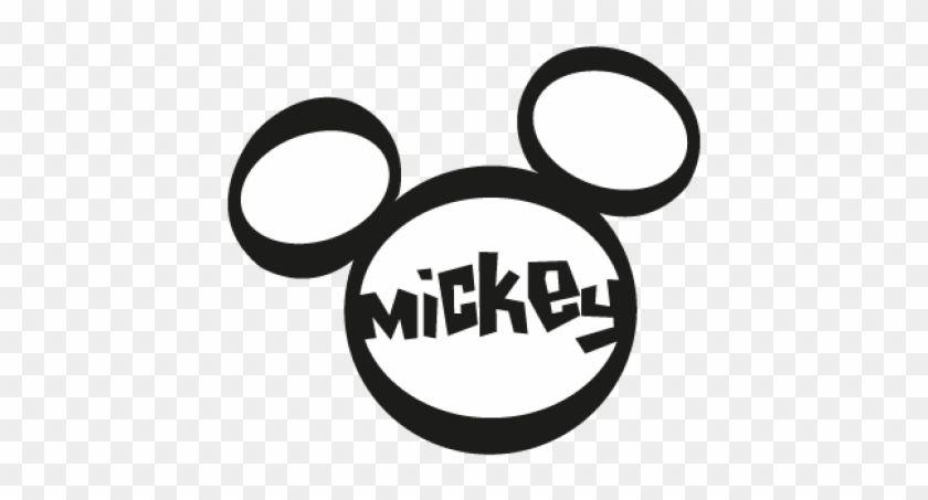 White Mickey Mouse Logo - Mickey Mouse Logo Vector - Mickey Mouse Symbol Copy And Paste - Free ...