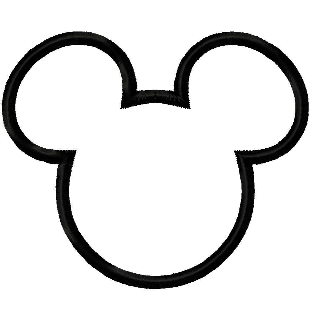 White Mickey Mouse Logo - Free Mickey Mouse Face Vector, Download Free Clip Art, Free Clip Art ...