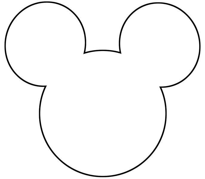 White Mickey Mouse Logo - free printable mickey mouse silhouette - Google Search … | Fiesta #1 ...