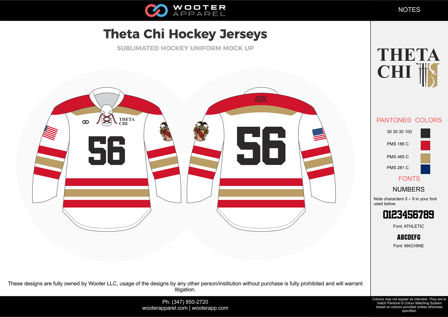 Red Black White Hockey Logo - Theta Chi Hockey Jerseys white red black blue gold hockey uniforms ...