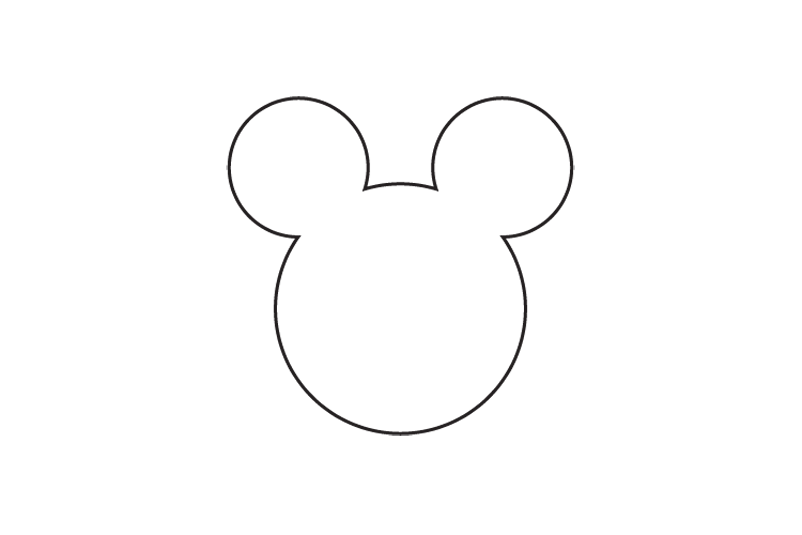 White Mickey Mouse Logo - Minimalist Logos Of Most Famous Brands