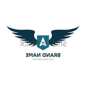 Flying Animals Logo - Stock Illustration Animals Logo Template With Flying