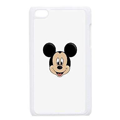 White Mickey Mouse Logo - iPod Touch 4 Case White mickey mouse logo disney SVC_639219: Amazon ...