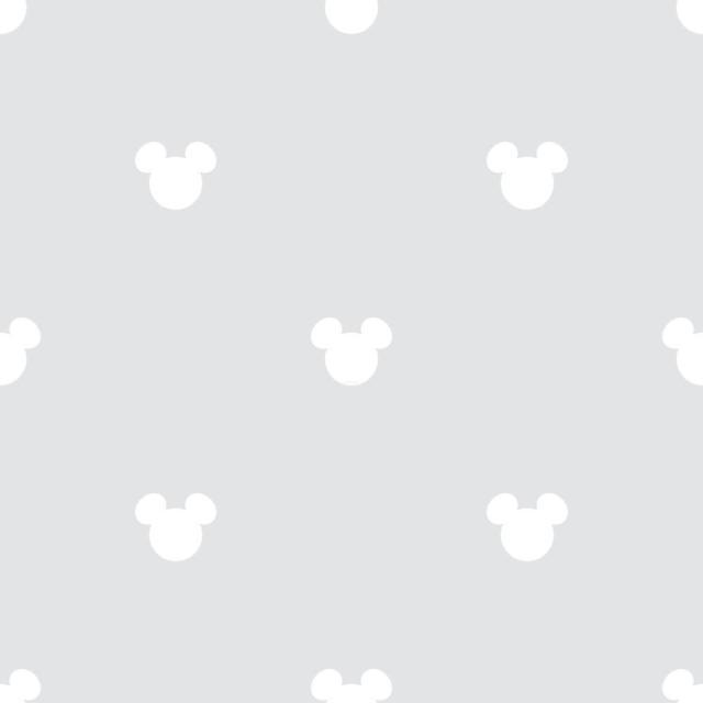 White Mickey Mouse Logo - Galerie Official Disney Mickey Mouse Logo Pattern Childrens Kids ...