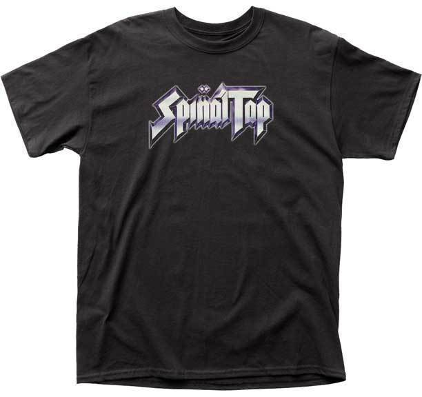 Glam Rock Band Logo - Spinal Tap Logo Heavy Metal Glam Rock Psychedelic Music Band Tee Shirt TAP01
