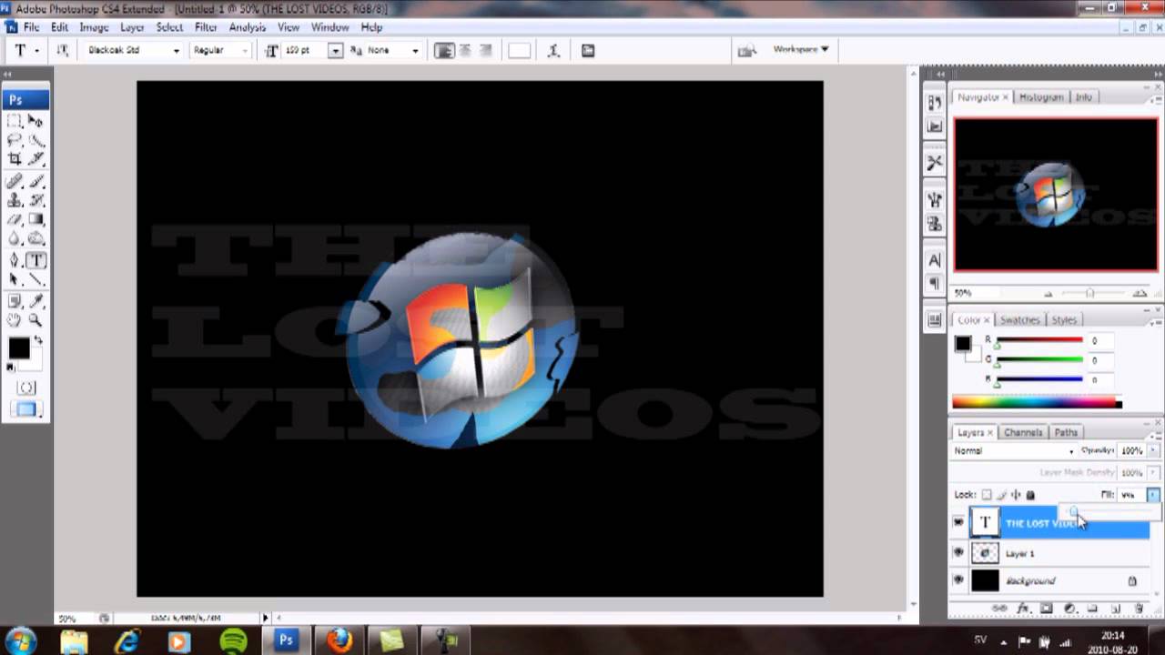 Cool Windows Logo - How to make a cool windows logo in Photoshop - YouTube
