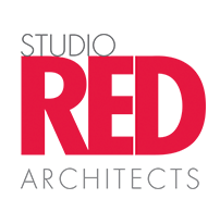 Studio Red Logo - Houston Architects. Studio RED Architects Design & Planning Services