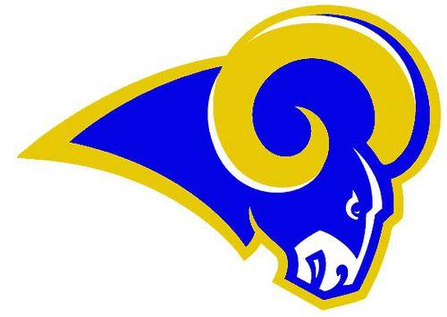 Rams Old Logo - Old Rams Colors, Current Logo | The Rams' Display Logo With … | Flickr