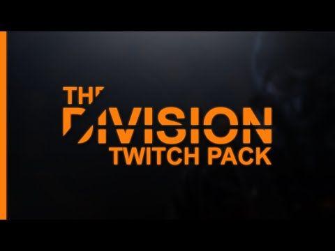 Division Twitch Logo - The Division | Twitch Pack - YouTube