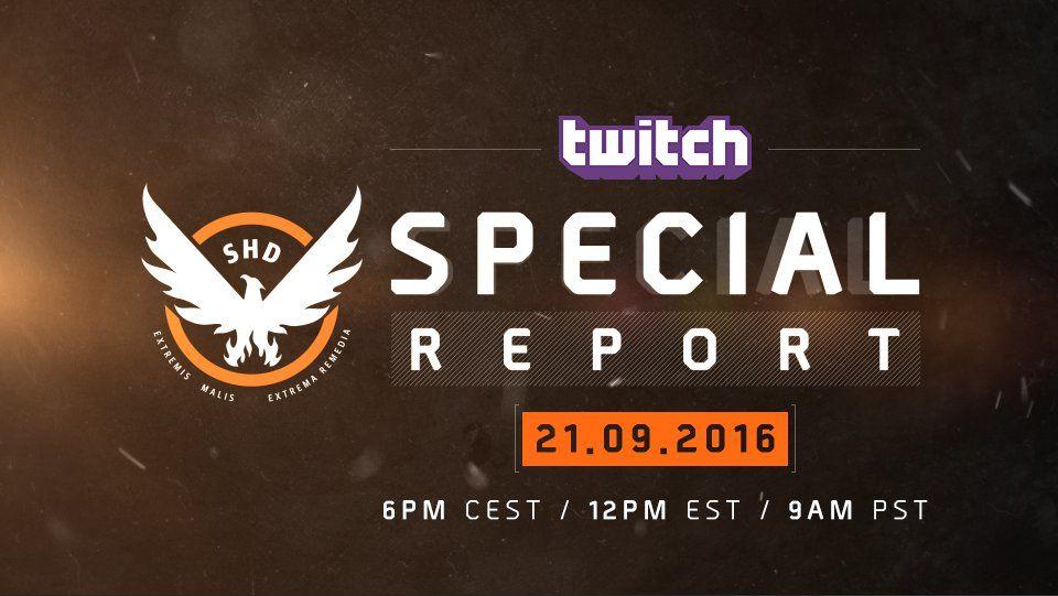 Special division. Special Report.