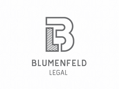 BL Logo - Blumenfeld Legal Logo | logos | Logos, Logo design, Construction logo