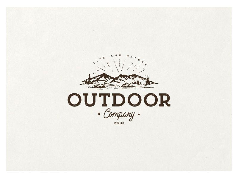 Outdoor Company Logo - Outdoor company logo by Doru Vezeteu | Dribbble | Dribbble