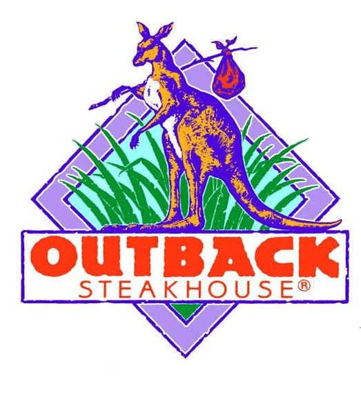 Kangaroo Restaurant Logo - Outback's Brand is selling an Australian image / escape