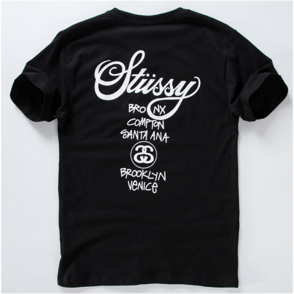 New Stussy Logo - NEW! Stussy Logo World Tour Crewneck T Shirt. Buy STUSSY Online