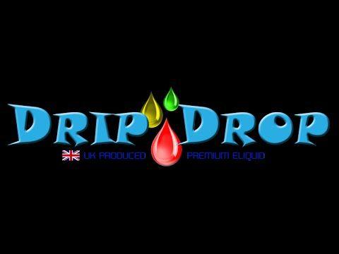 Drip Drop Logo - Drip Drop Vapour E-Liquid Review - Vanilla Custard & Strawberry ...