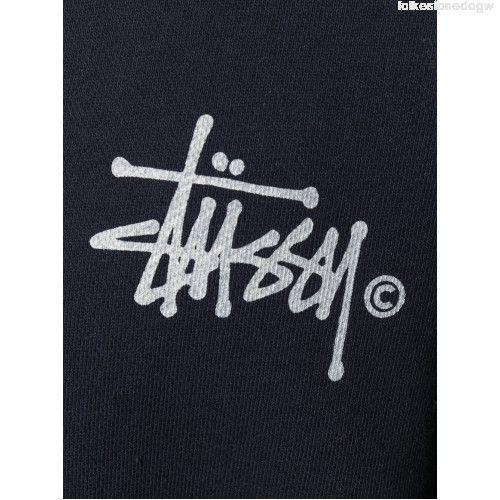 New Stussy Logo - New Stussy Logo Patch Hooded Sweatshirt Men Hoodies OXGUWKR