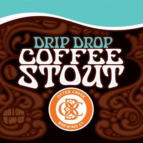 Drip Drop Logo - Drip Drop Coffee Stout - Otter Creek Brewing - Untappd