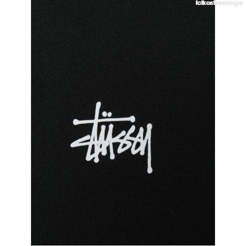 New Stussy Logo - New Stussy Logo Zipped Hooded Sweatshirt Men Hoodies NCDJTWR