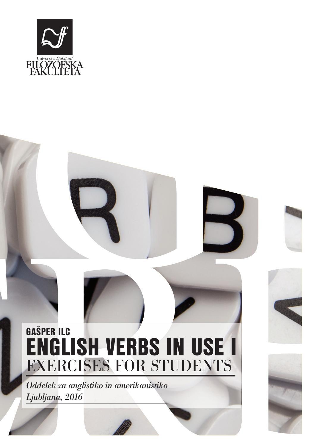 Verb Starts with V Logo - English Verbs in Use I by Znanstvena zalozba FF - issuu