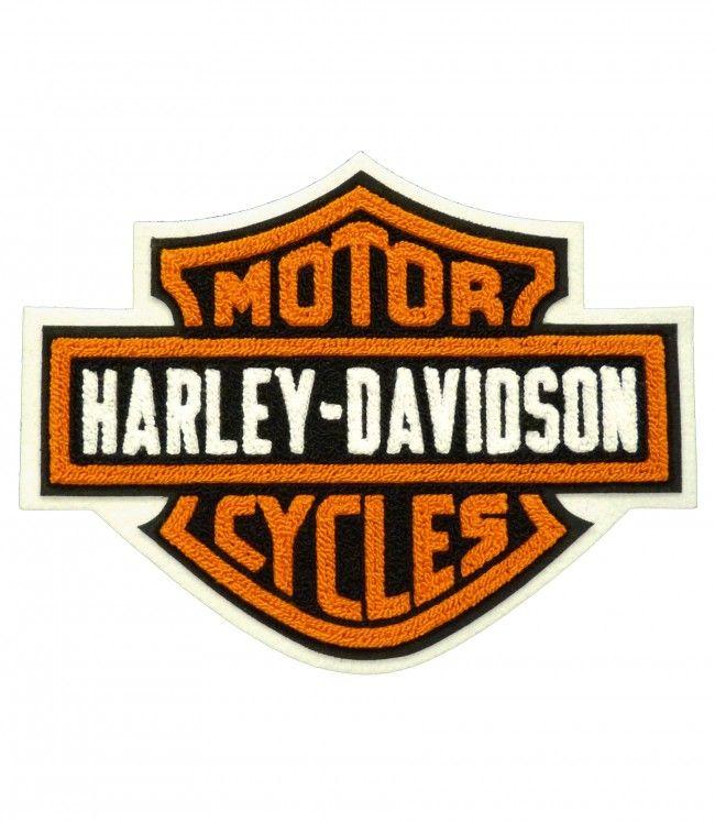 Bar and Shield Logo - Harley Davidson Chenille Bar & Shield Patch<br/>