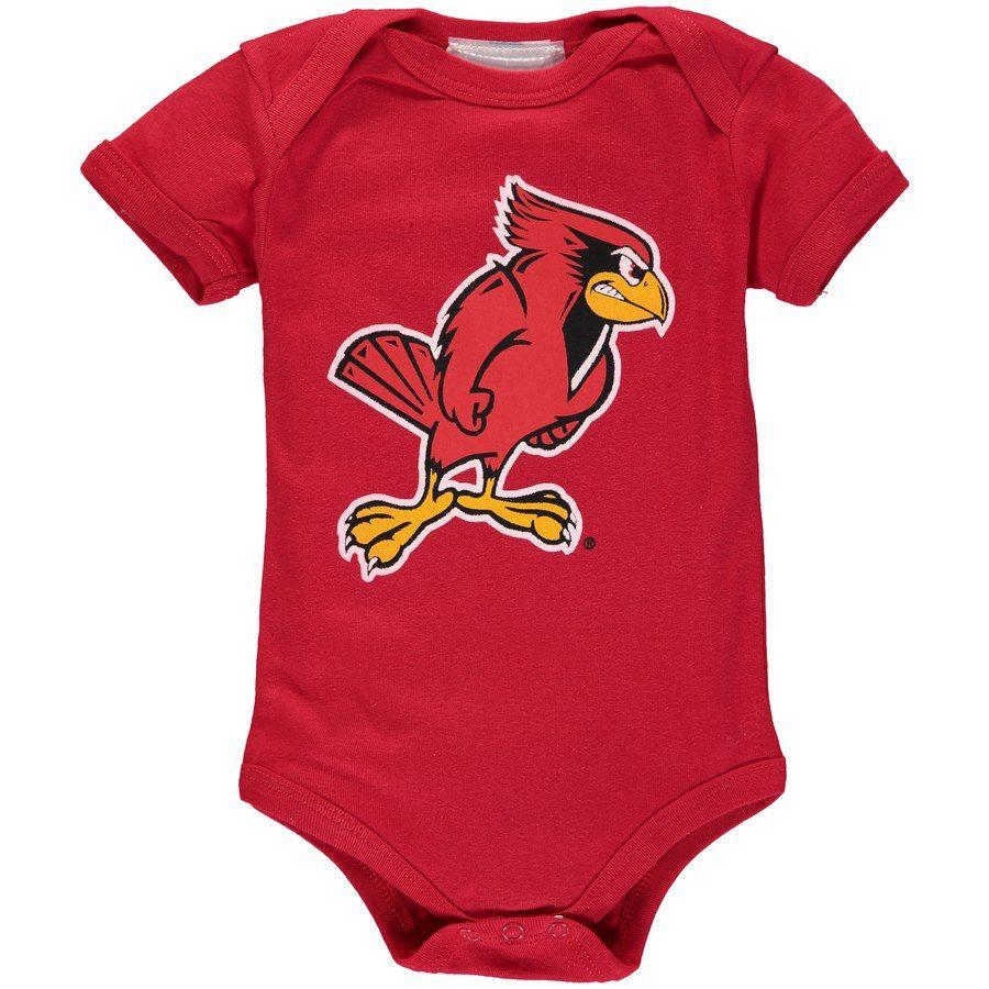 Illinois State Redbirds Logo - Infant Red Illinois State Redbirds Big Logo Bodysuit