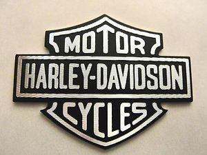 Metal Shield Logo - HARLEY DAVIDSON BAR & SHIELD LOGO EMBLEM METAL 1