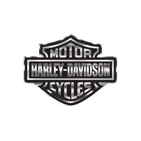 Bar and Shield Logo - Harley-Davidson Bar & Shield Logo Decal, X-Large 30 x 40 In, Gray ...