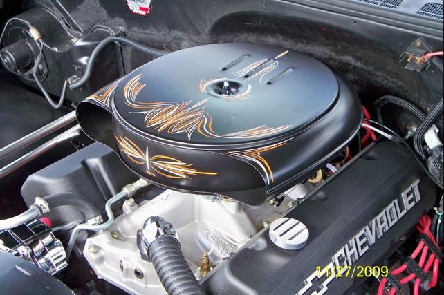 Air Cleaner Cadillac Logo - what do u have over you carburator? custom air filter housing? - The ...