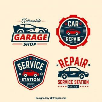 Auto Repair Service Logo - Garage Vectors, Photos and PSD files | Free Download