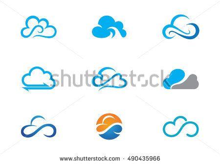 Sky Cloud Logo - cloud logo cloud logo template download free vector art stock