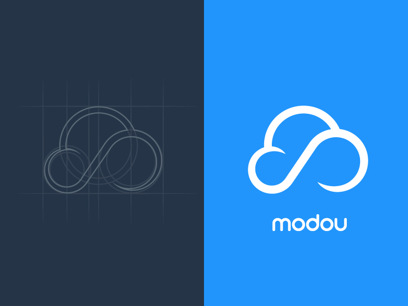 Sky Cloud Logo - 33 Cloud Logos From Puffy Cumulus To Data Storage | Creativeoverflow
