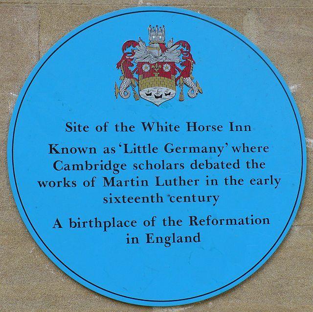 White Horse Circle Logo - White Horse Tavern, Cambridge