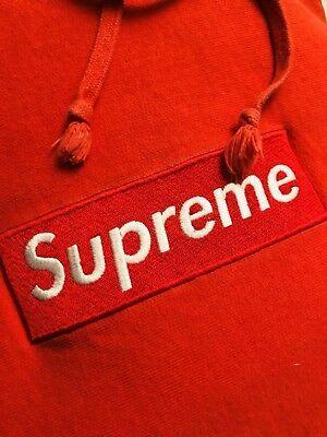 Supreme Red Logo - 2005 SUPREME RED on Red Box Logo Hoodie Size L - $815.00 | PicClick