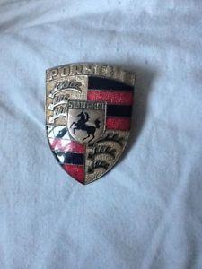 Vintage Porsche Logo - Genuine old Porsche 911 Bonnet Badge 90155921020 vintage | eBay