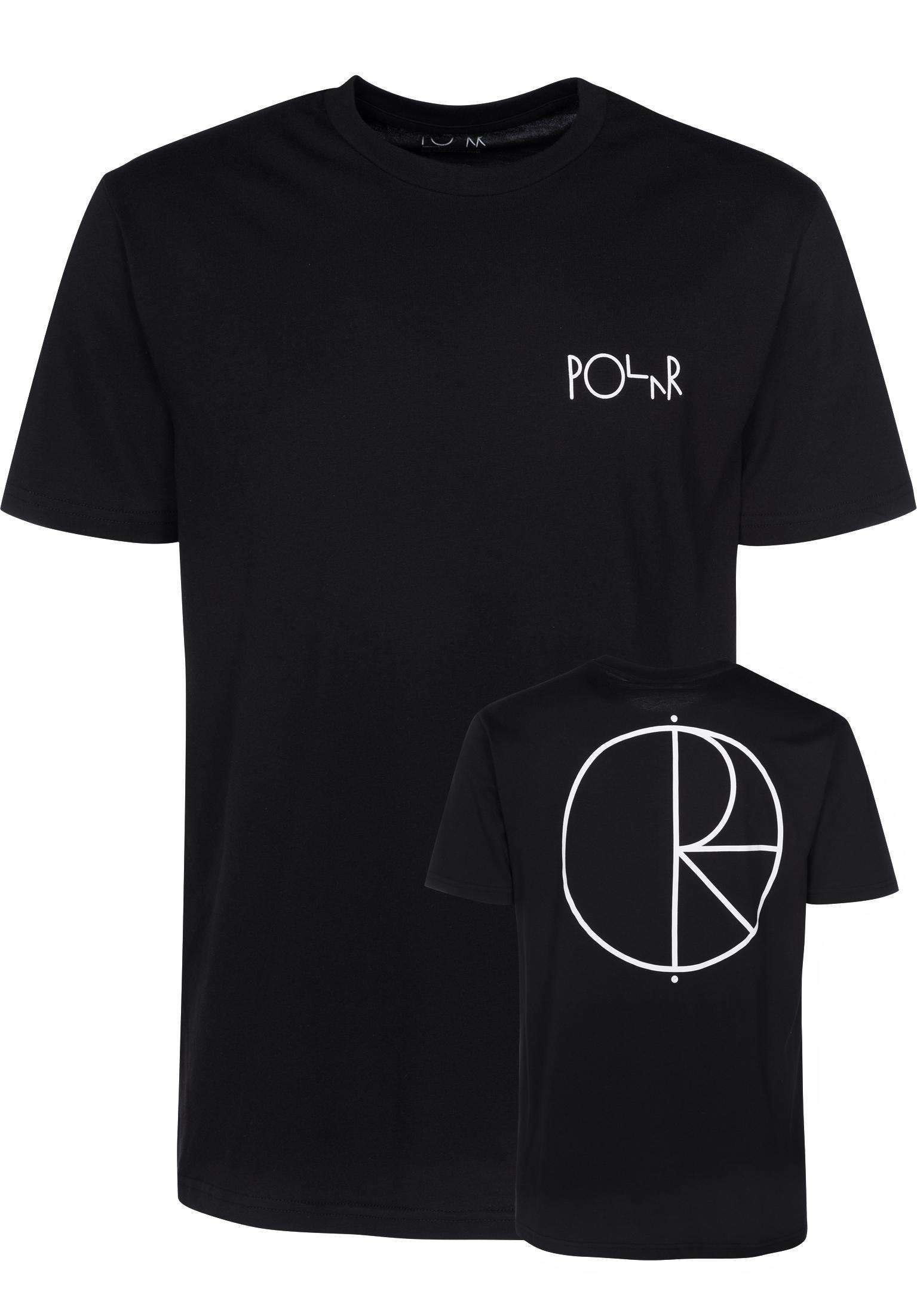 Polar Skate Logo - Stroke Logo Polar Skate Co T-Shirts in black for Men | Titus