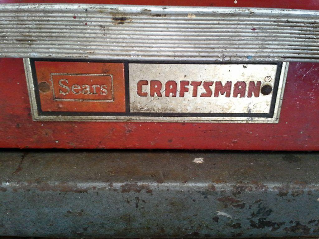 Old Sears Logo - 087 Old Sears Craftsman toolbox logo | This was, ironically,… | Flickr