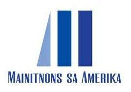 Two Blue Lines Logo - Corporate Logo - Mainitnons sa Amerika