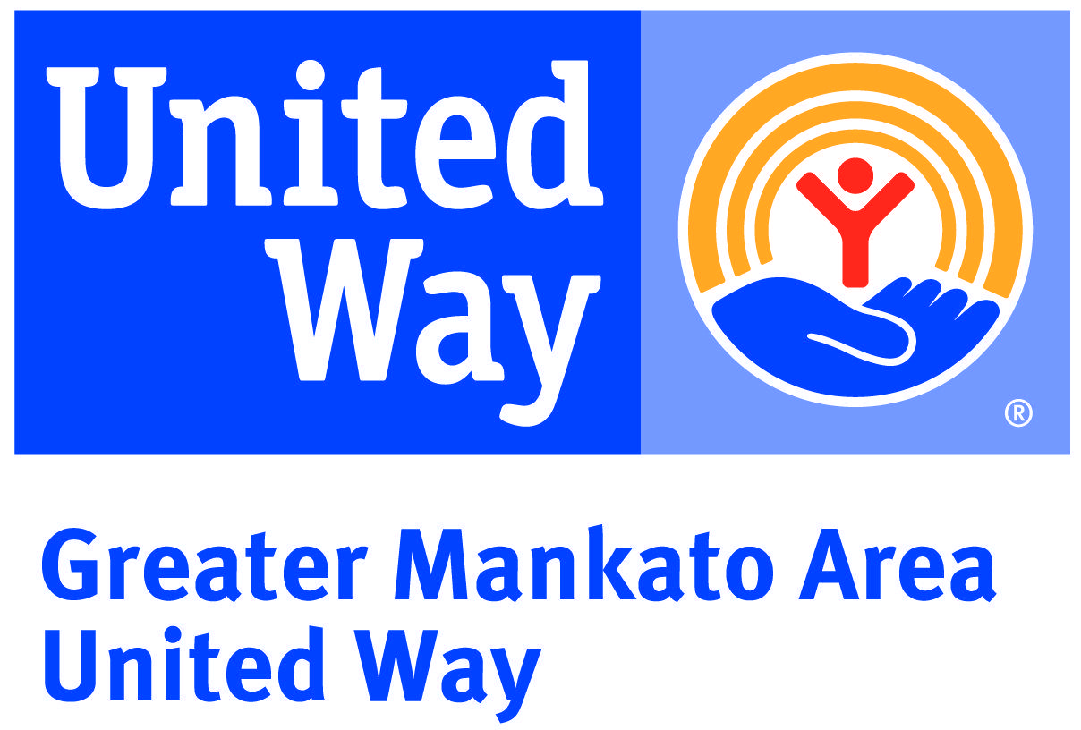 Two Blue Lines Logo - United Way Greater Mankato Logo - The Arc Minnesota