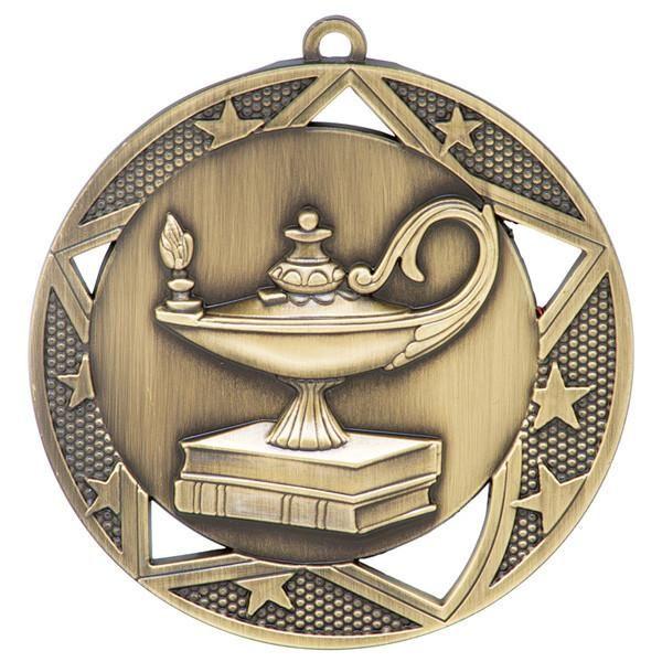 Lamp of Knowledge Logo - Lamp of Knowledge Medallion - Galaxy - 2 3/4
