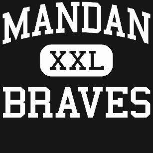 Mandan Braves Logo - Mandan Clothing | Zazzle