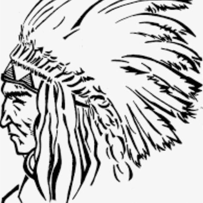 Mandan Braves Logo - Boys' Varsity Ice Hockey - Mandan High School - Mandan, North Dakota ...